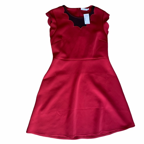 Ricki's Dresses & Skirts - NWT Ricki’s red short sleeve fit n flare black